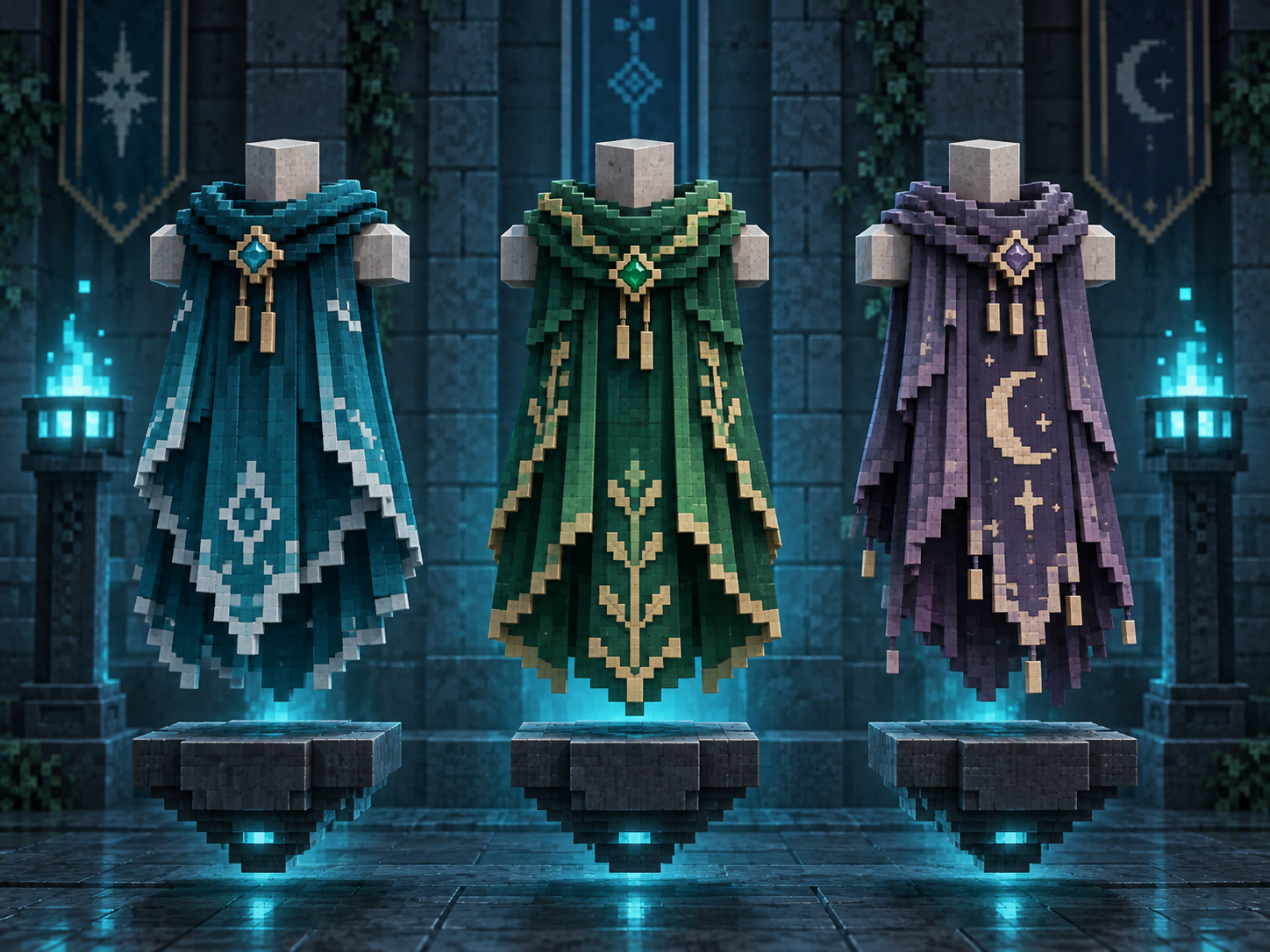 Original fan-made voxel artwork for Twisted Cape